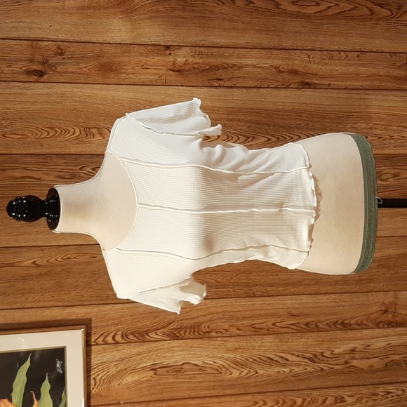 Windsor Tops - ☁️Windsor White Short-Sleeve Crop Top☁️